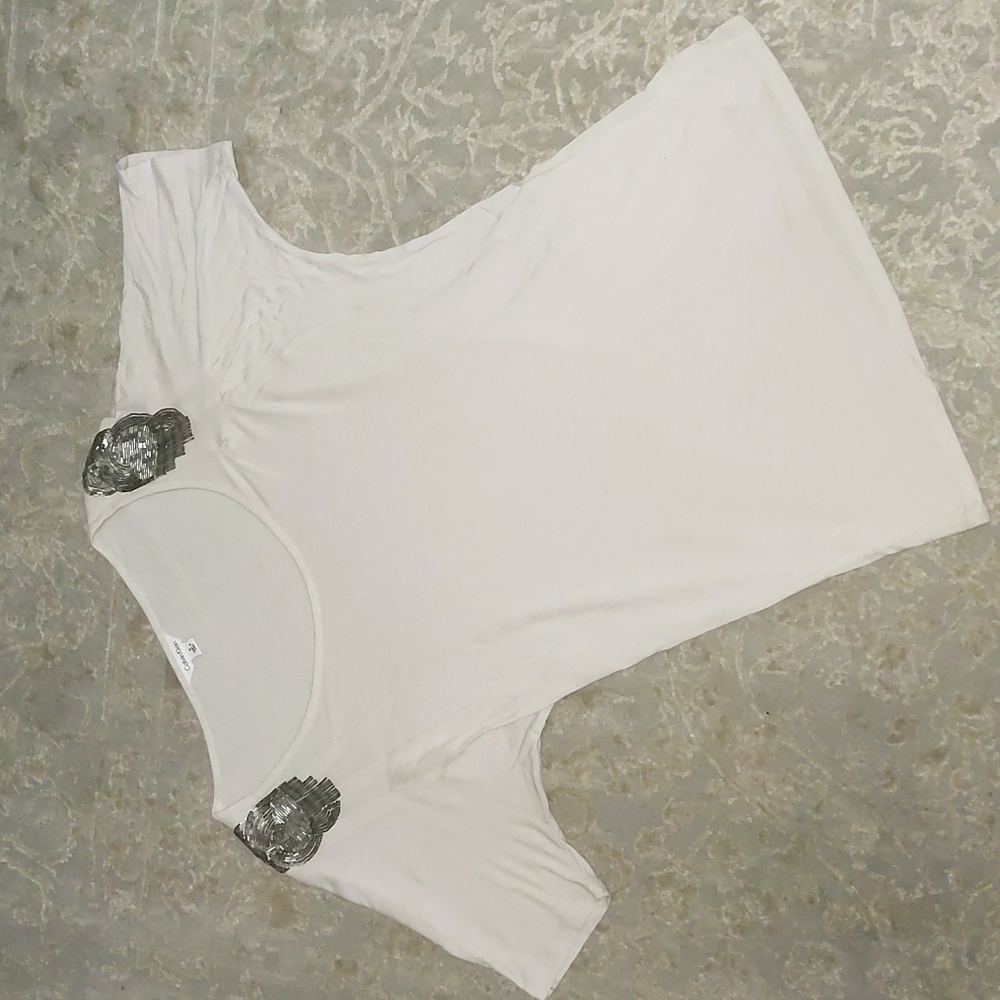 Calvin Klein Beaded Top